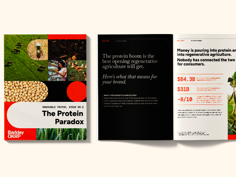 Protein and regenerative agriculture are two of food’s fastest-growing movements, yet they currently exist on parallel tracks. Connecting them reveals a clearest path forward for brands, food leaders, and growers alike.